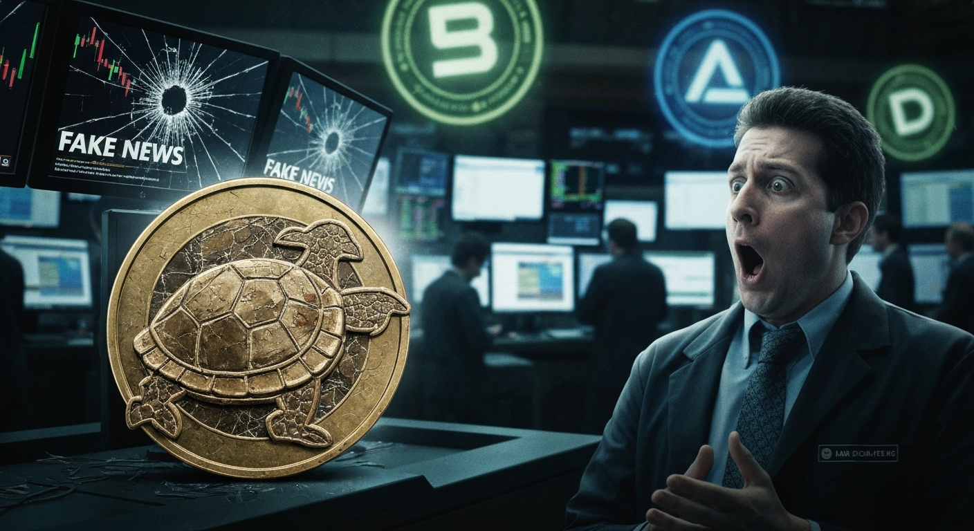 迷因币借‘长寿龟死’炒作暴跌：虚假信息成加密诈骗新靶点