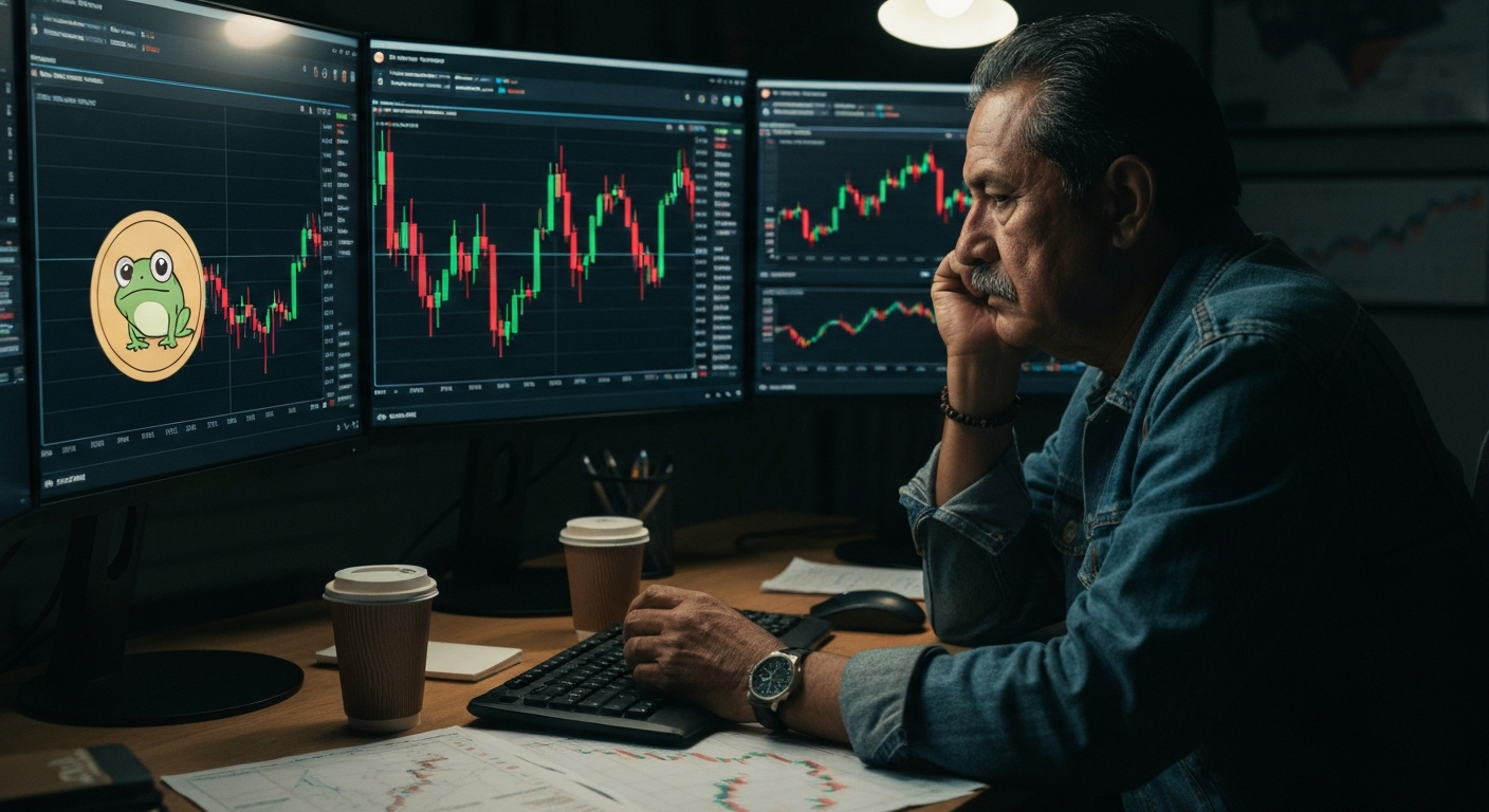 佩佩币跌势未歇但技术信号现反转曙光