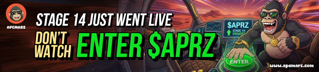 APEMARS预售冲刺：3090%回报率窗口将闭