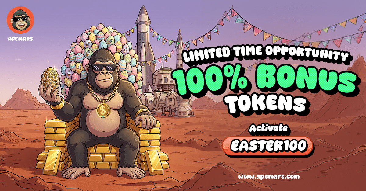 APEMARS预售冲刺：2700%回报率倒计时开启