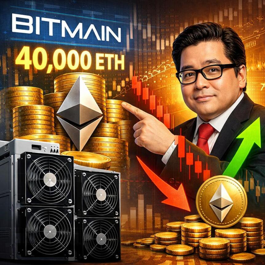 比特大陆增持以太坊至470万枚，持仓占比逼近5%目标