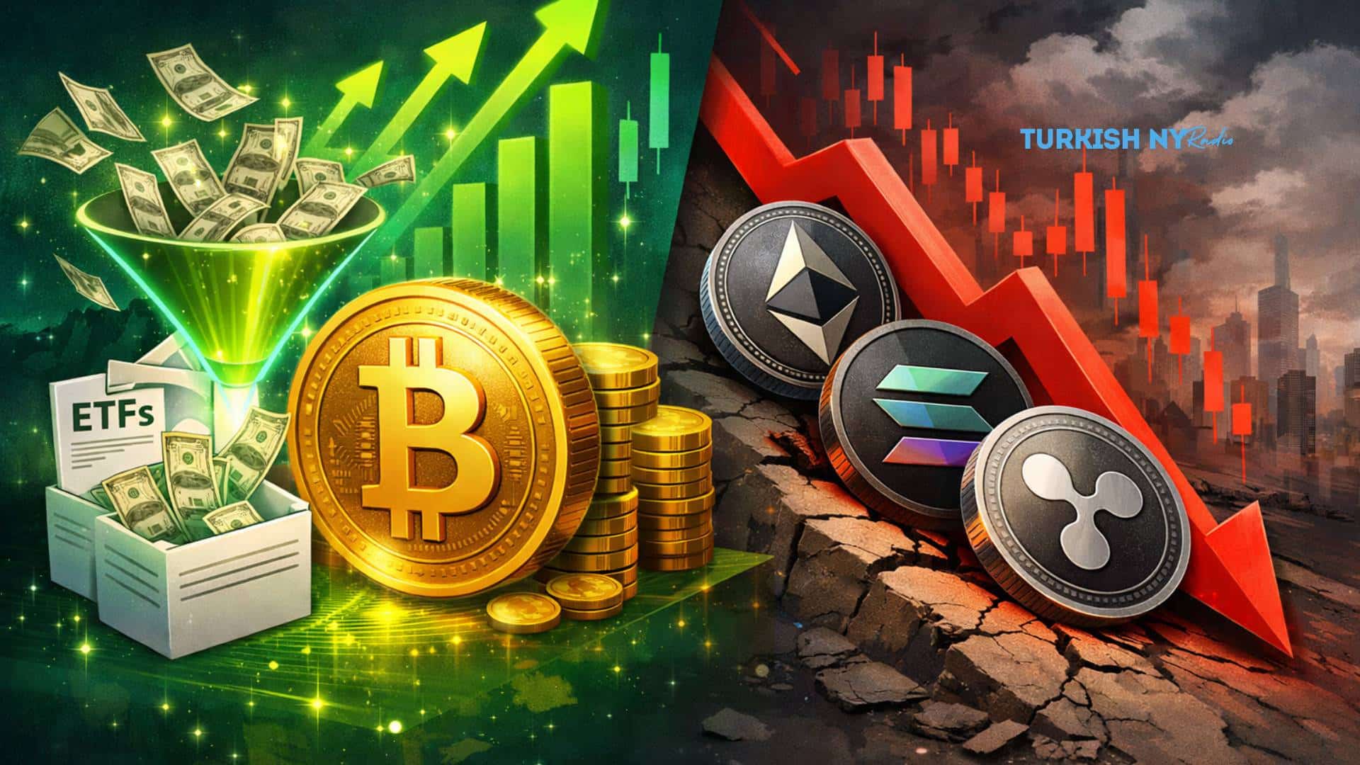 比特币ETF持续吸金，市场转向防御性配置