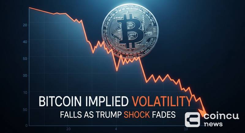 特朗普新闻降温，比特币波动率回落引关注