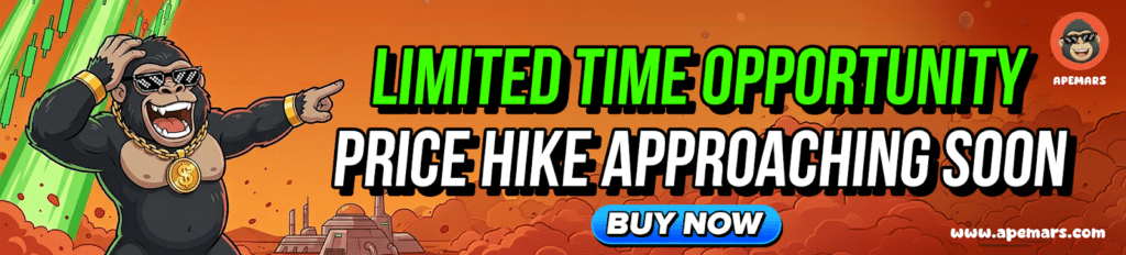 APEMARS预售第16阶段：千倍币机会倒计时