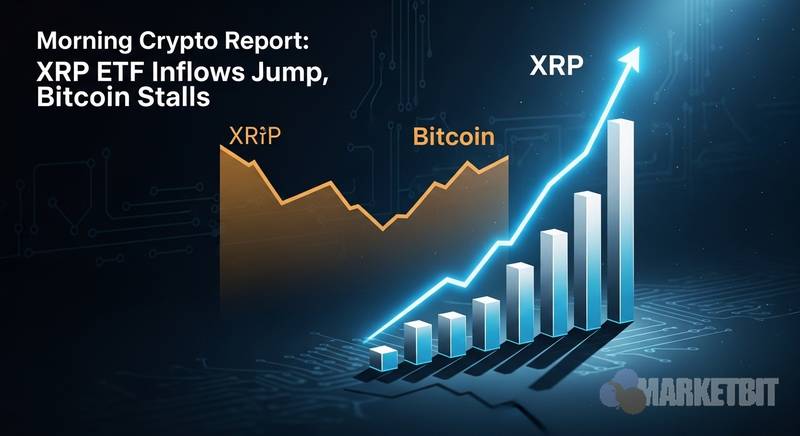 瑞波币ETF吸金破亿，比特币受阻74000美元关口