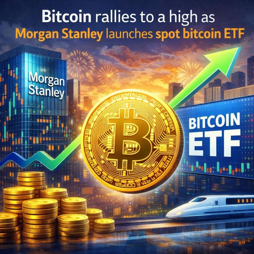 摩根士丹利推现货比特币ETF，机构入场掀波澜