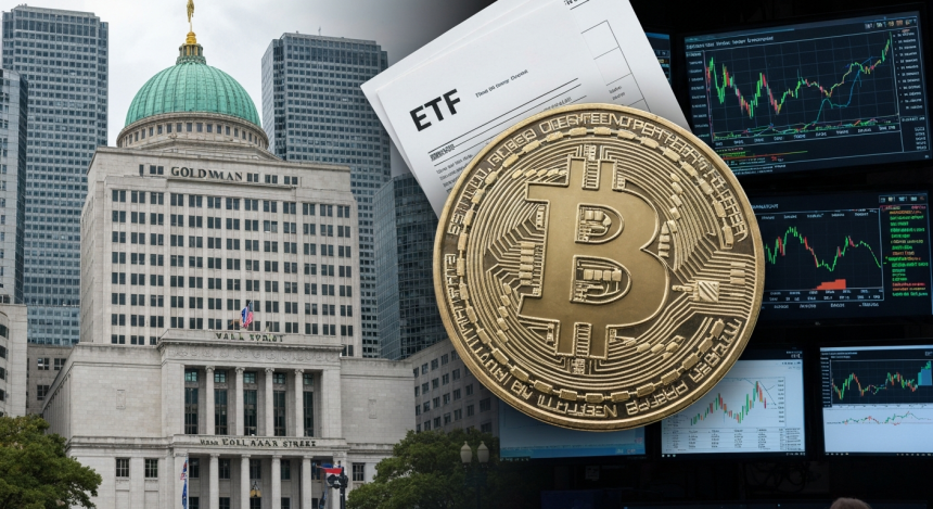 高盛布局比特币收益ETF，机构入场新路径浮现