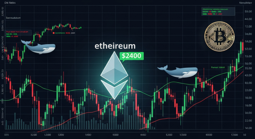 以太坊突破2400美元，巨鲸加码引发市场共振