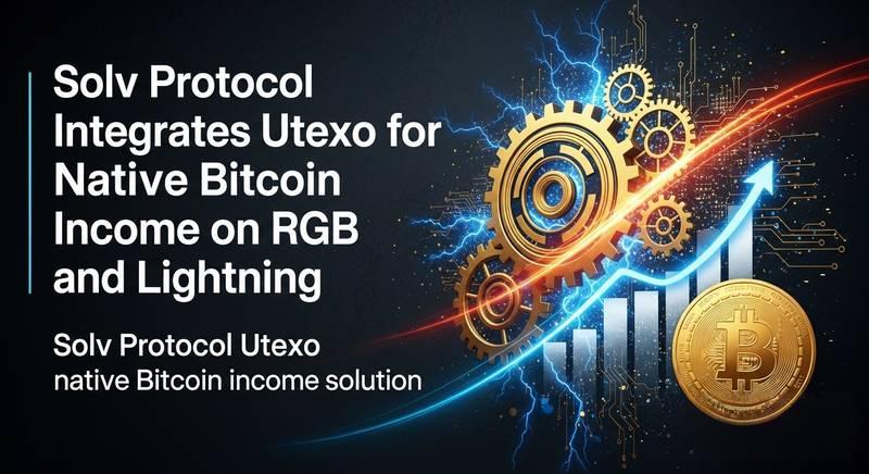 Solv与Utexo联手推原生比特币收益，避开通证化路径