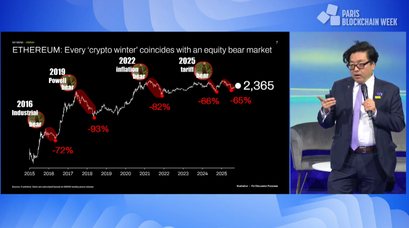 比特挖矿董事长预言：以太坊寒冬将尽，6万美金可期