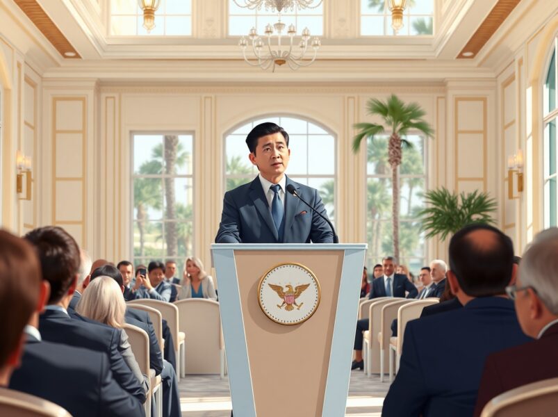 区块链与政治加密融合加速：李承允亮相特朗普迷因币峰会