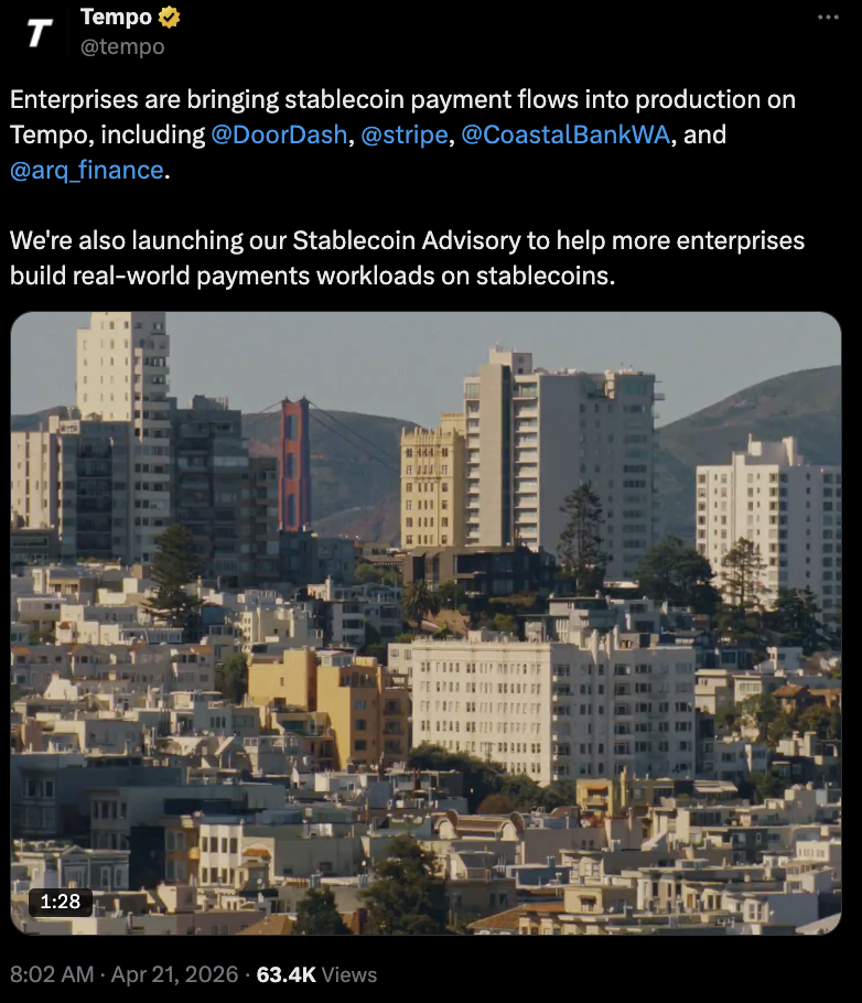 DoorDash布局稳定币支付，40国用户将享数字结算