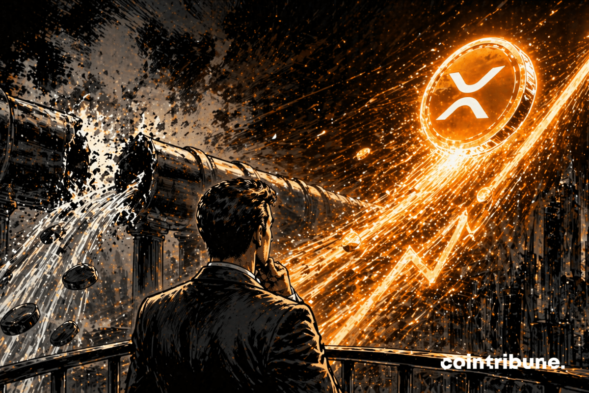 瑞波币涨破1.45美元却无资金流入，市场背离引关注