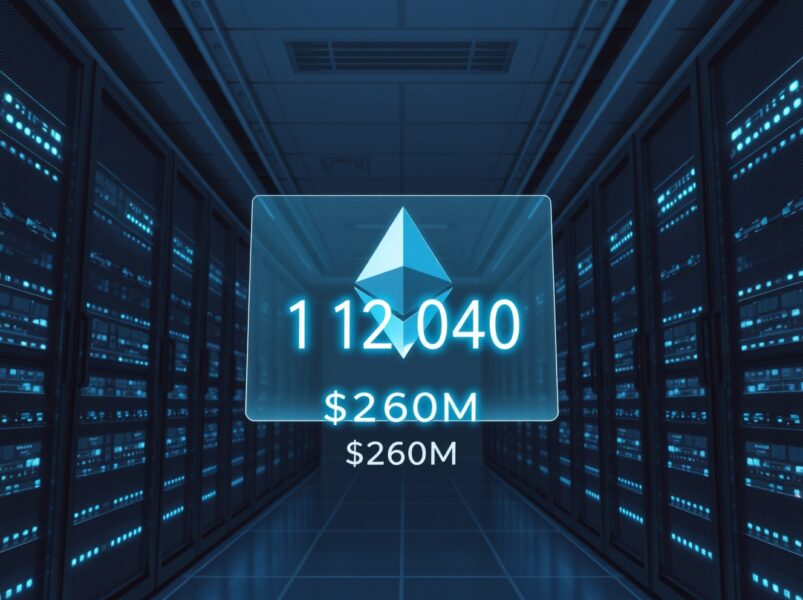 Bitmine大手笔质押2.6亿美金ETH，机构布局再升级