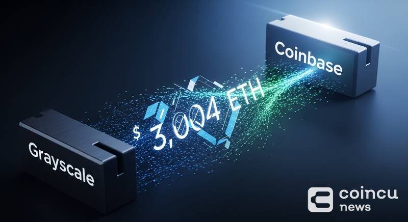 灰度转移3004枚ETH至Coinbase，市场解读分歧