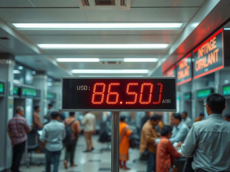 美元强势压制卢比：印度汇市逼近关键转折点