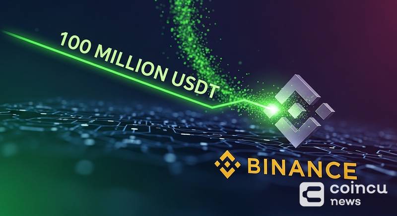 1亿USDT巨量流入币安，链上信号释放何种市场预兆？