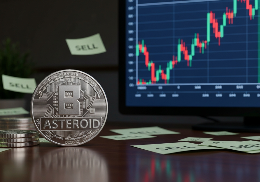 ASTEROID暴跌14.8%后现巨量获利了结，匿名账户狂赚超百万美元