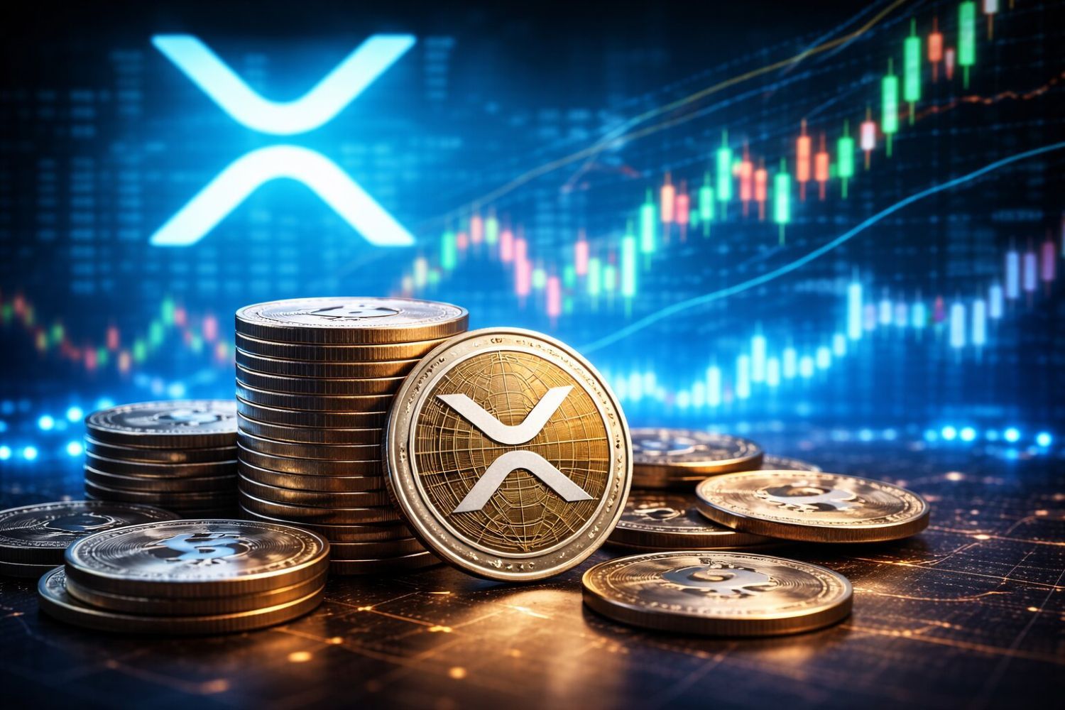 XRP价格承压1.45美元关隘，技术面酝酿变盘信号