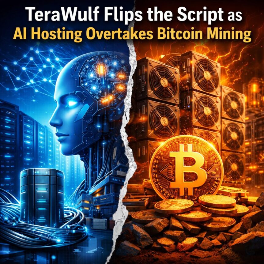 TeraWulfAI收入破2100万，挖矿转型进入快车道