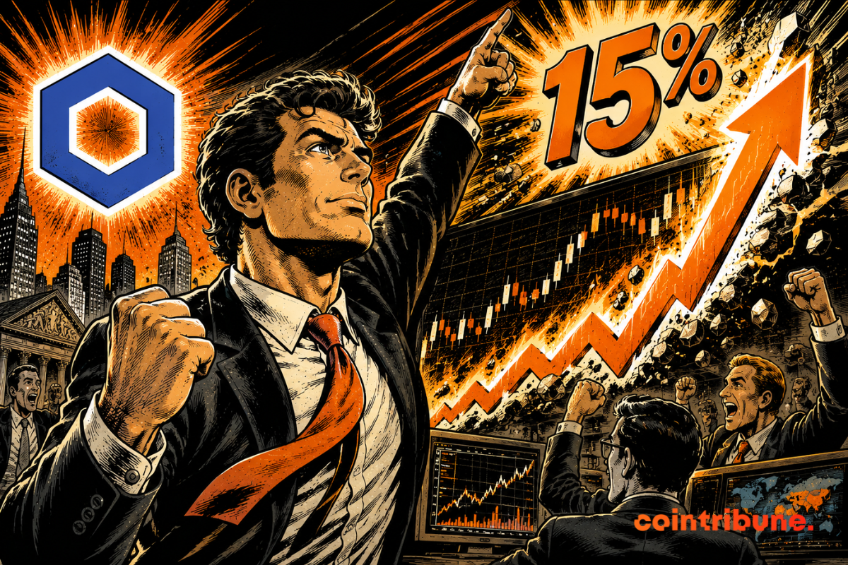 Chainlink一周飙涨15%：巨鲸囤币+社交升温引爆行情