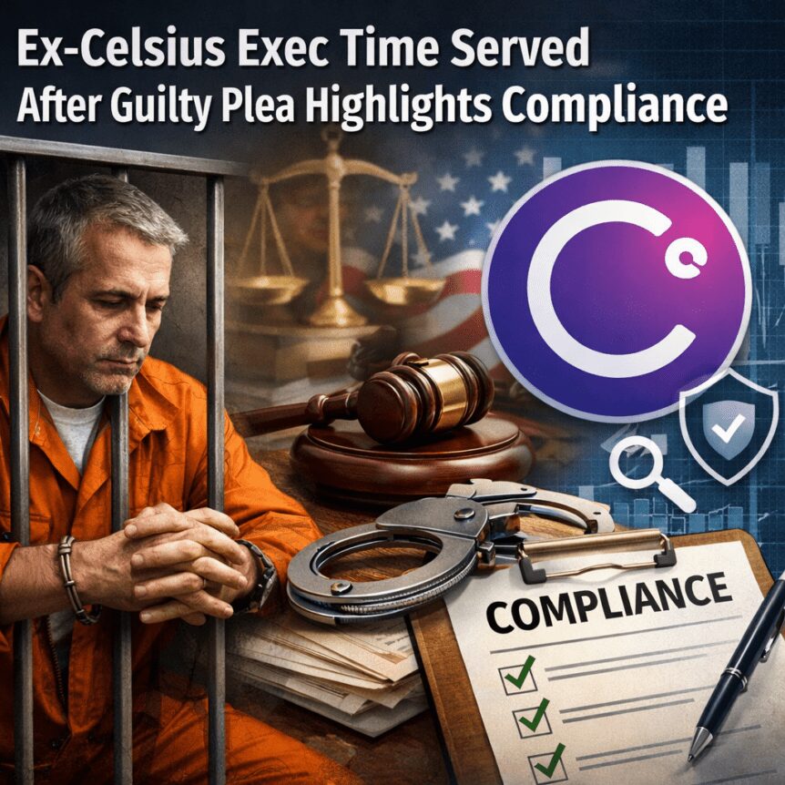 Celsius前高管被判监禁，加密混合器创始人或重审