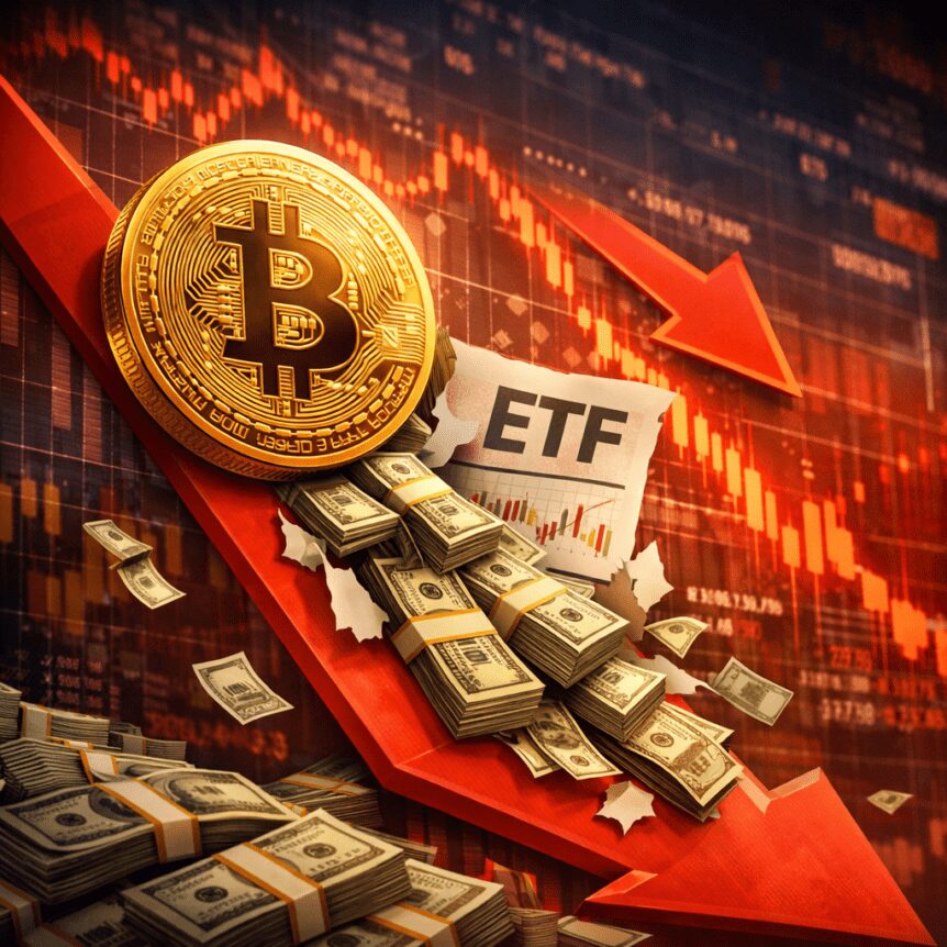 比特币ETF资金逆转：周净流出10亿终结六周流入