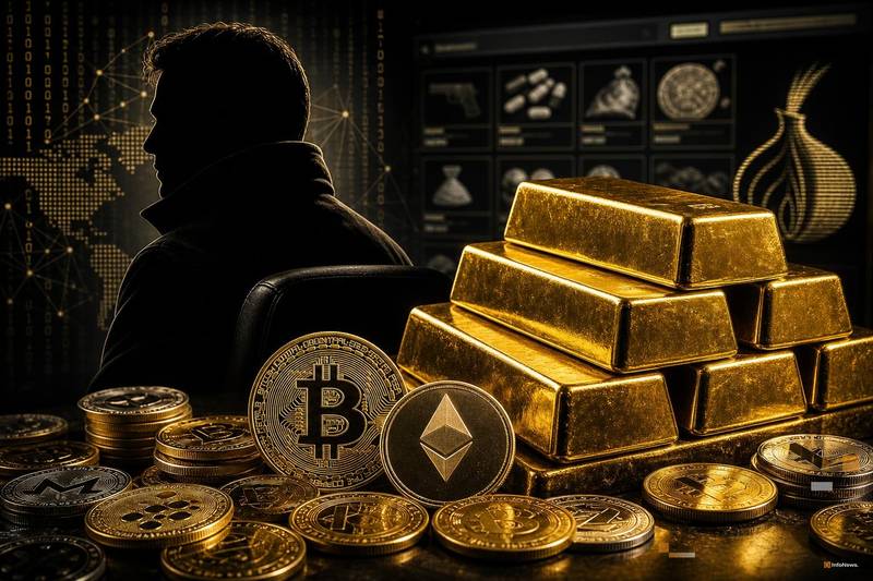 暗网市场管理员涉170万金条洗钱案被起诉