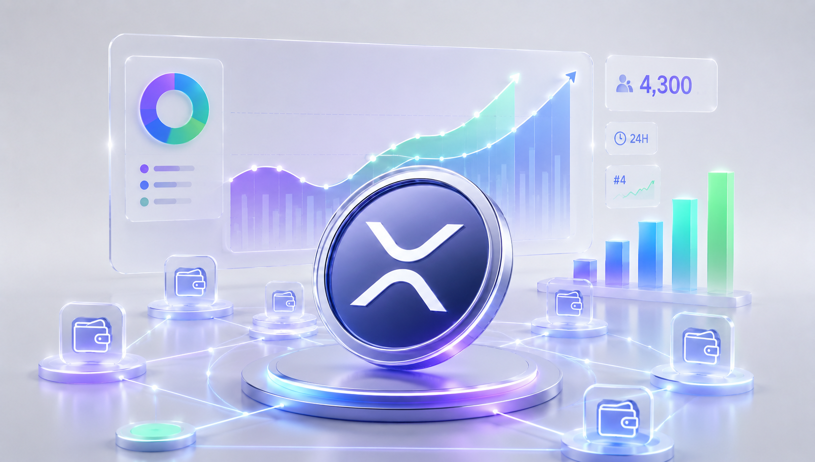 XRP链上活跃飙升：4300新钱包涌入，价格却难破局
