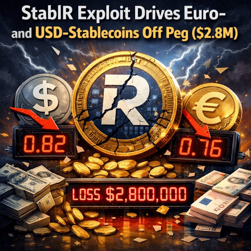 StablR稳定币脱钩事件引爆治理危机