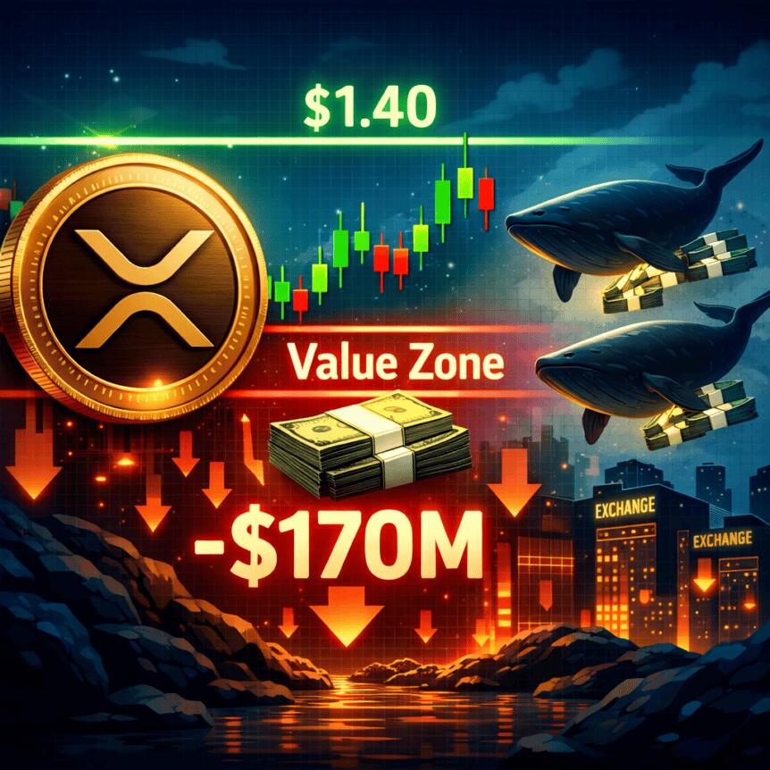 XRP价值区间盘整：大额流出与ETF流入并存