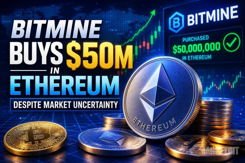 BitMine豪掷5000万购入以太坊，机构布局新动向