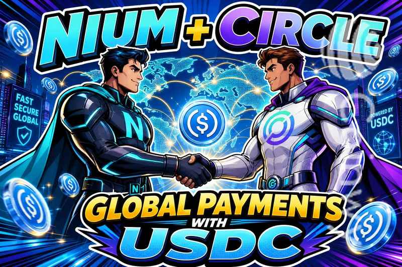 Nium携手Circle整合USDC，重塑跨境支付生态