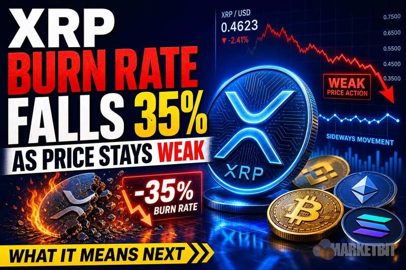 XRP销毁率骤降35%：链上冷清还是蓄势待发？