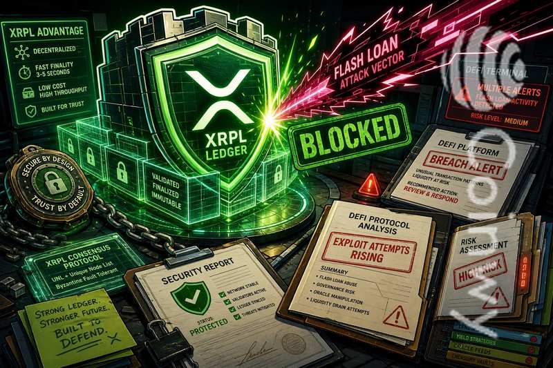 XRP账本架构如何终结闪电贷困局？