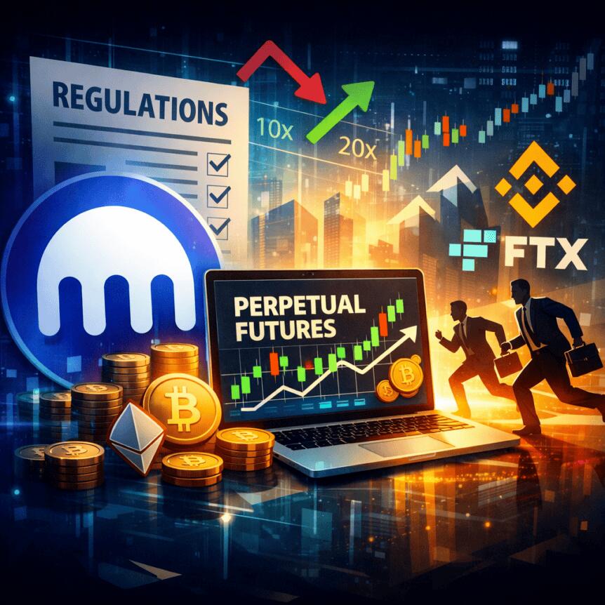 Kraken加速布局美合规比特币永续合约