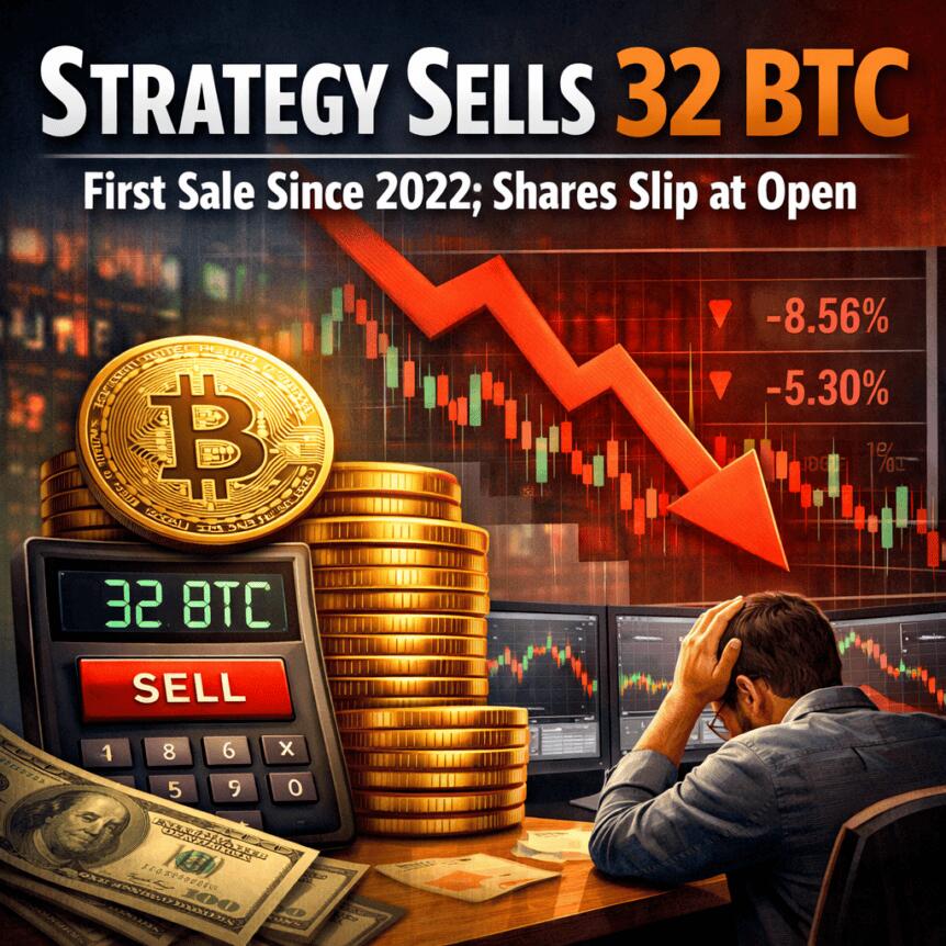 微策略减持比特币为优先股派息，市场反应剧烈