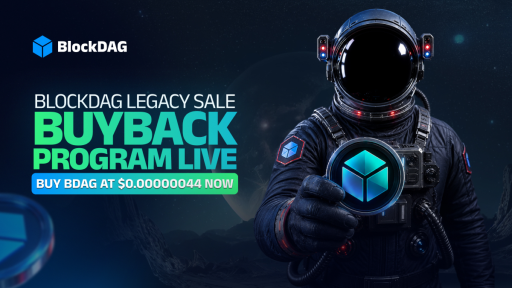 BlockDAG Legacy Sale引爆市场，回购机制成焦点