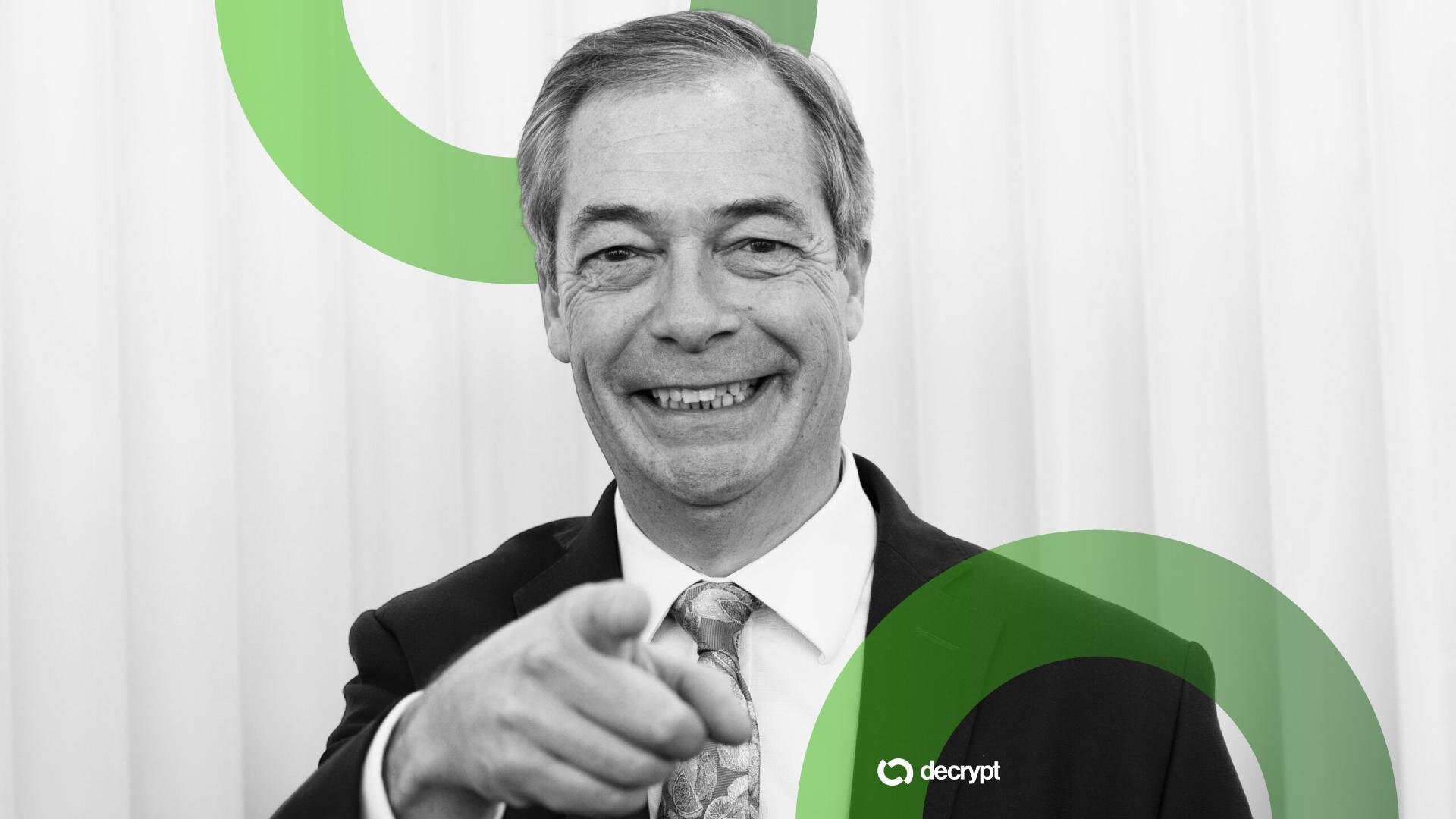 加密富豪捐巨款助英改革党领跑募资