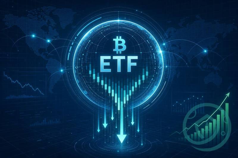 比特币ETF连13日净流出创纪录，机构情绪转向谨慎