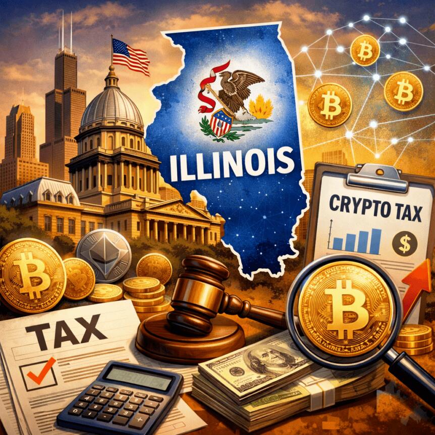 伊利诺伊州拟征0.2%数字资产税，6000万收入预期引争议