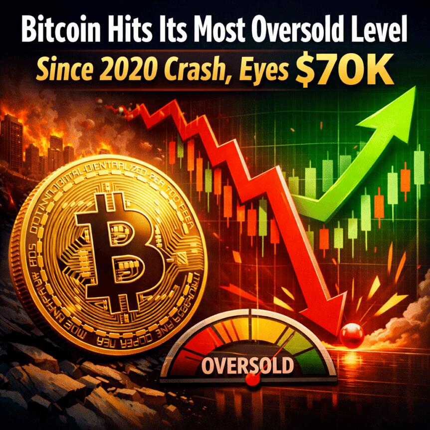 比特币超卖至15.5！技术反弹信号浮现