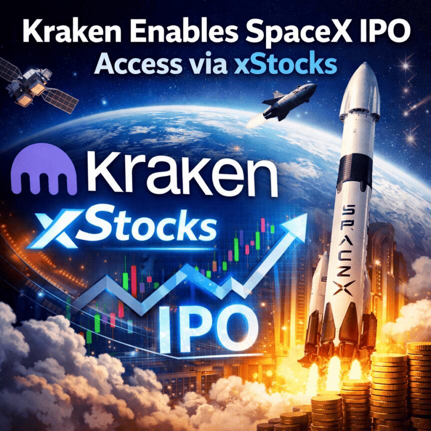Kraken推SpaceX代币化IPO，加密与股市融合新范式