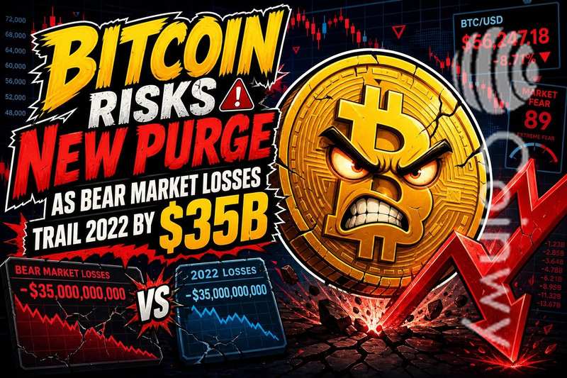 比特币周期清洗未完：350亿缺口或引发新一轮抛售潮