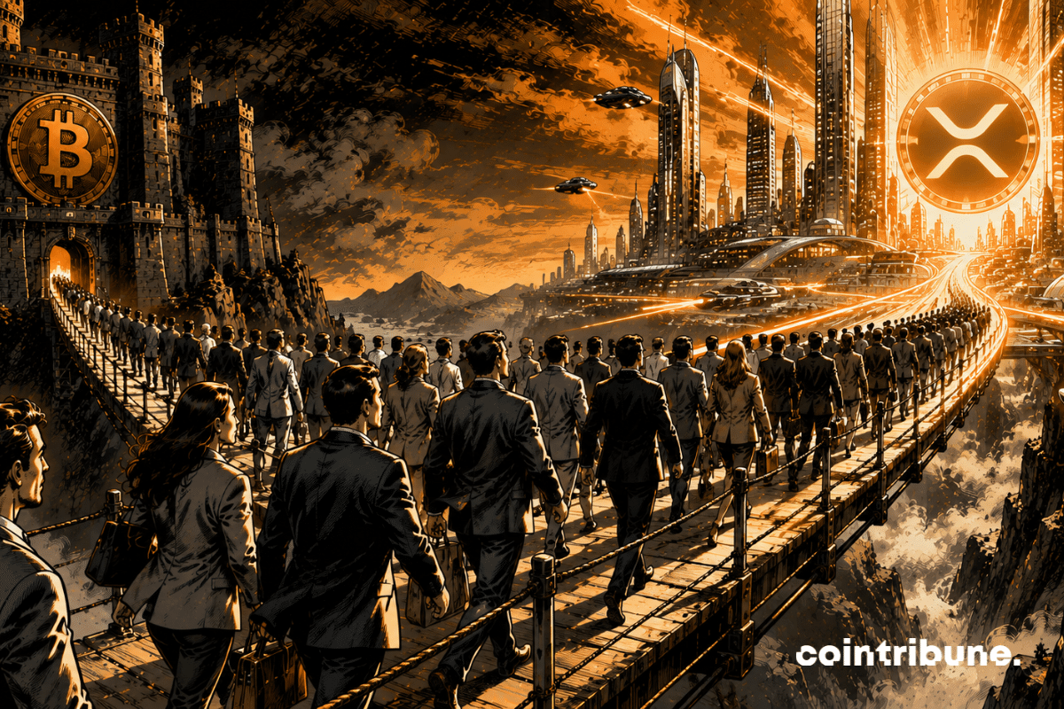 XRP基金逆势吸金14.3亿美元，机构偏好转暖