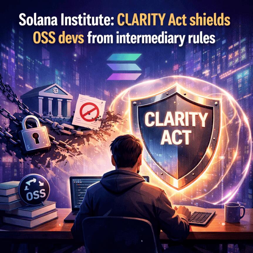 开发者保护成焦点：CLARITY法案推进引行业关注