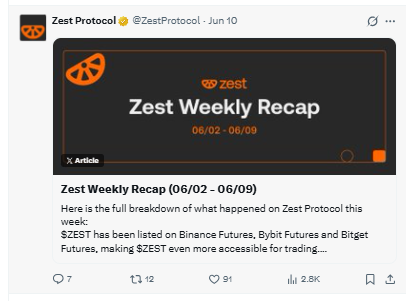 ZEST单日暴涨21%背后：是趋势启动还是短暂拉盘？