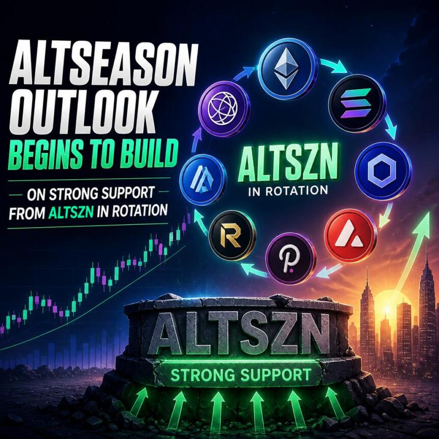 ALTSZN盘整待突破，山寨币季节信号初现