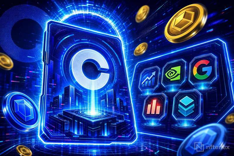 Coinbase推1:1代币化股票，链接传统金融与加密生态
