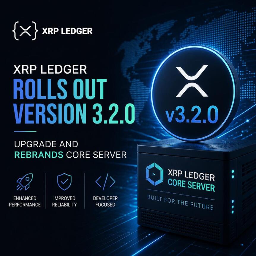 XRP Ledger 3.2.0 上线：核心命名更替与性能跃升